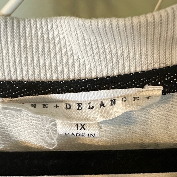 Jane and Delancey Zebra Patterned Short Sleeve Tee - Picture 2 of 3